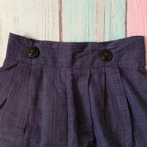 vintage catch me plaid high waist shorts - Picture 6 of 10
